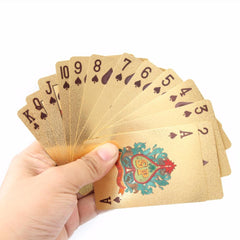 24K Gold Playing Cards