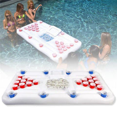 Inflatable Beer Pong Table Cooler