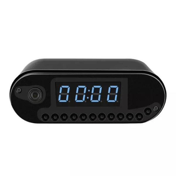 Table Clock Surveillance Camera