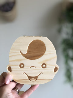 Baby Tooth Box and Tooth Holder