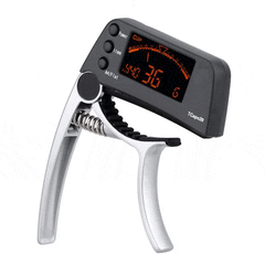 Guitar Capo with Built-in Tuner