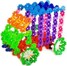 Snow Flake Building Blocks Set