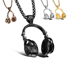 Hip-hop Headphones Necklace