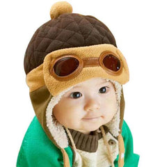 SnuggleBeans™ Aviator Beanie