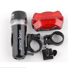 Bicycle Head And Tail Light Set