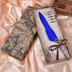 Feather Calligraphy Ink Pen