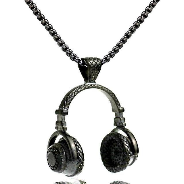 Hip-hop Headphones Necklace