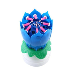 Lotus Birthday Candle