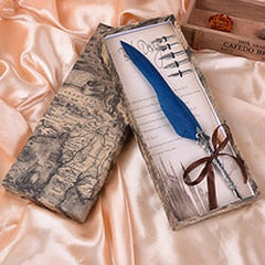 Feather Calligraphy Ink Pen