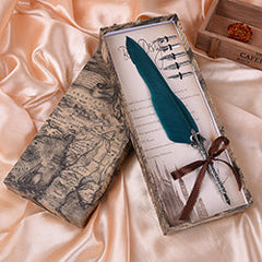 Feather Calligraphy Ink Pen