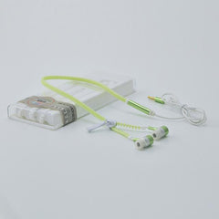 Glow in the Dark Zipper Earphones