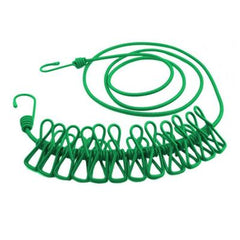Portable Elastic Windproof Clothesline