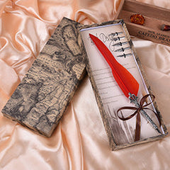 Feather Calligraphy Ink Pen