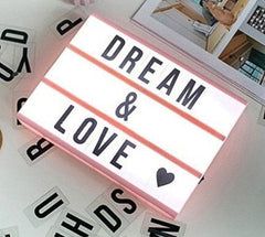 Message Light Box