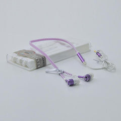 Glow in the Dark Zipper Earphones