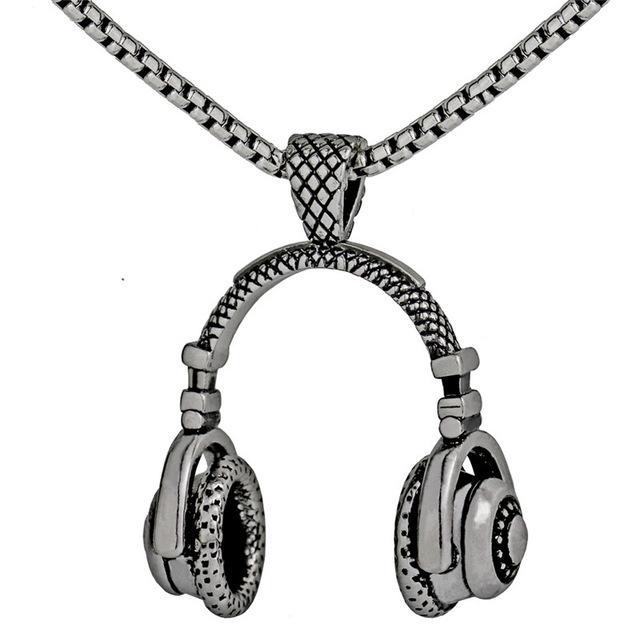 Hip-hop Headphones Necklace