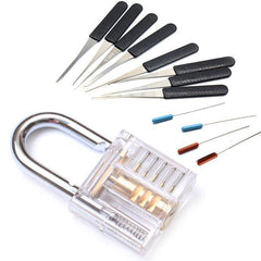 Transparent Padlock Set