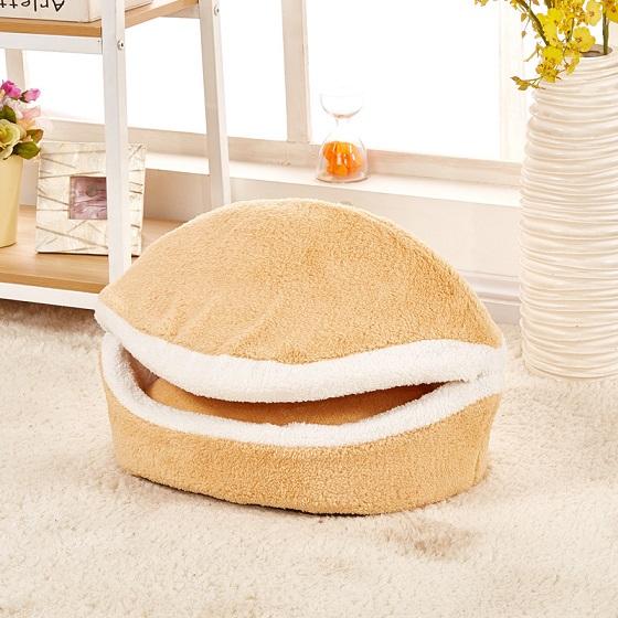 Burger Bun Pet Bed