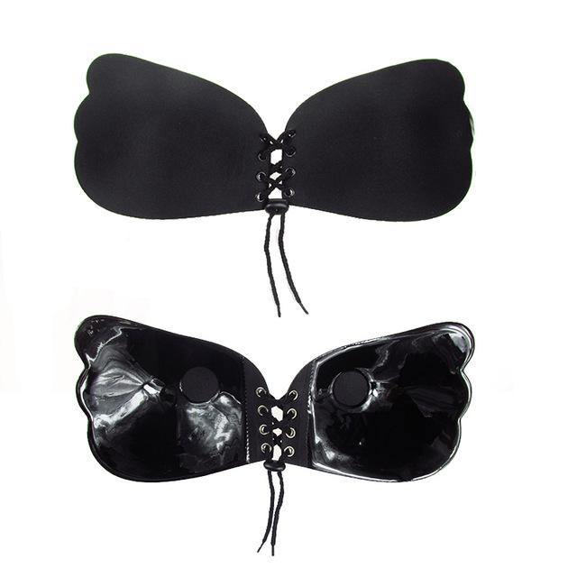 Seamless Push Up Adhesive Bra