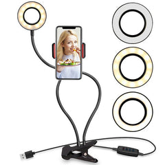 LightGrip™ Mobile Ring Light Holder