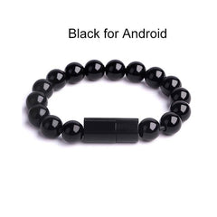 Beaded Charging Cable Bracelet