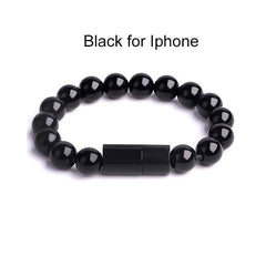 Beaded Charging Cable Bracelet