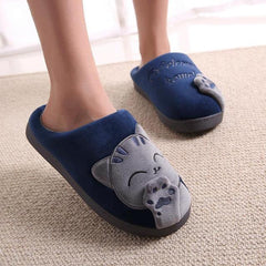 Plushy Cat Paw Slippers
