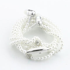 Classy Pearl Earphones